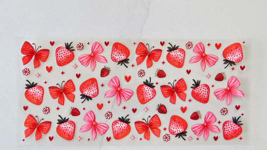Strawberries & Bows