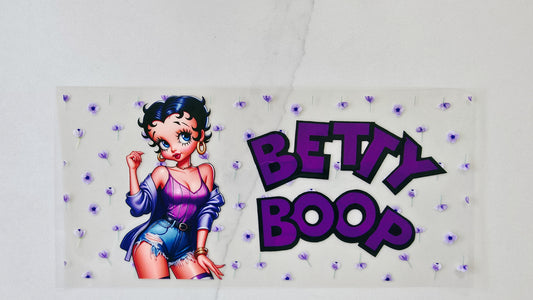 Purple Betty Boop