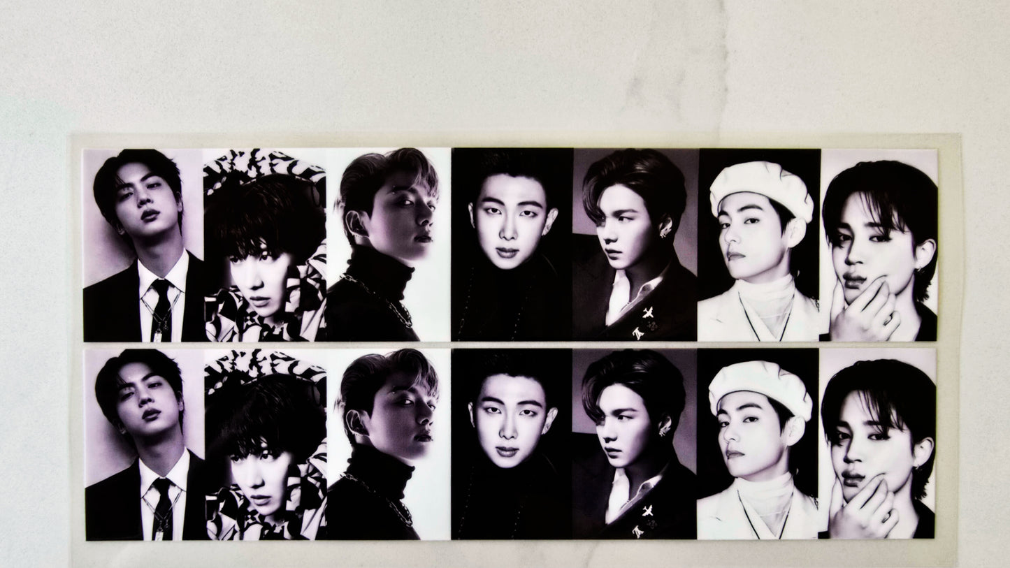 BTS Black & White Portraits