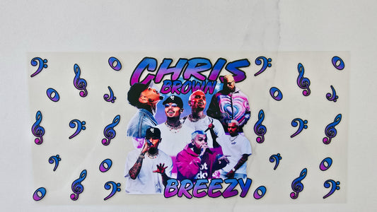 Purple/Blue Chris Brown
