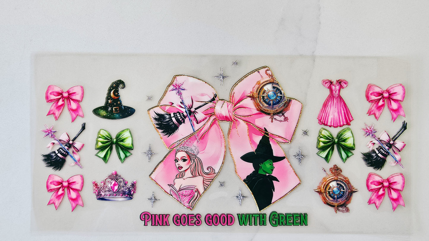 Pink Goes Good with Green-Wicked