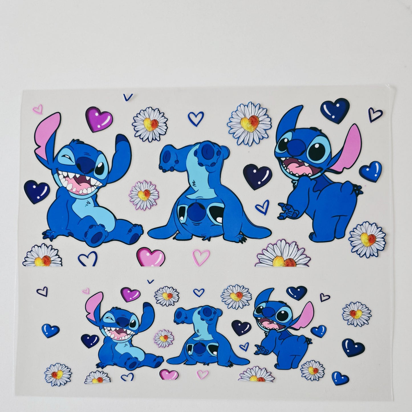 40oz Stitch with Hearts