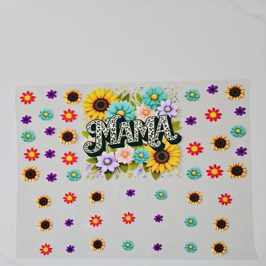 40oz Mama Sunflowers