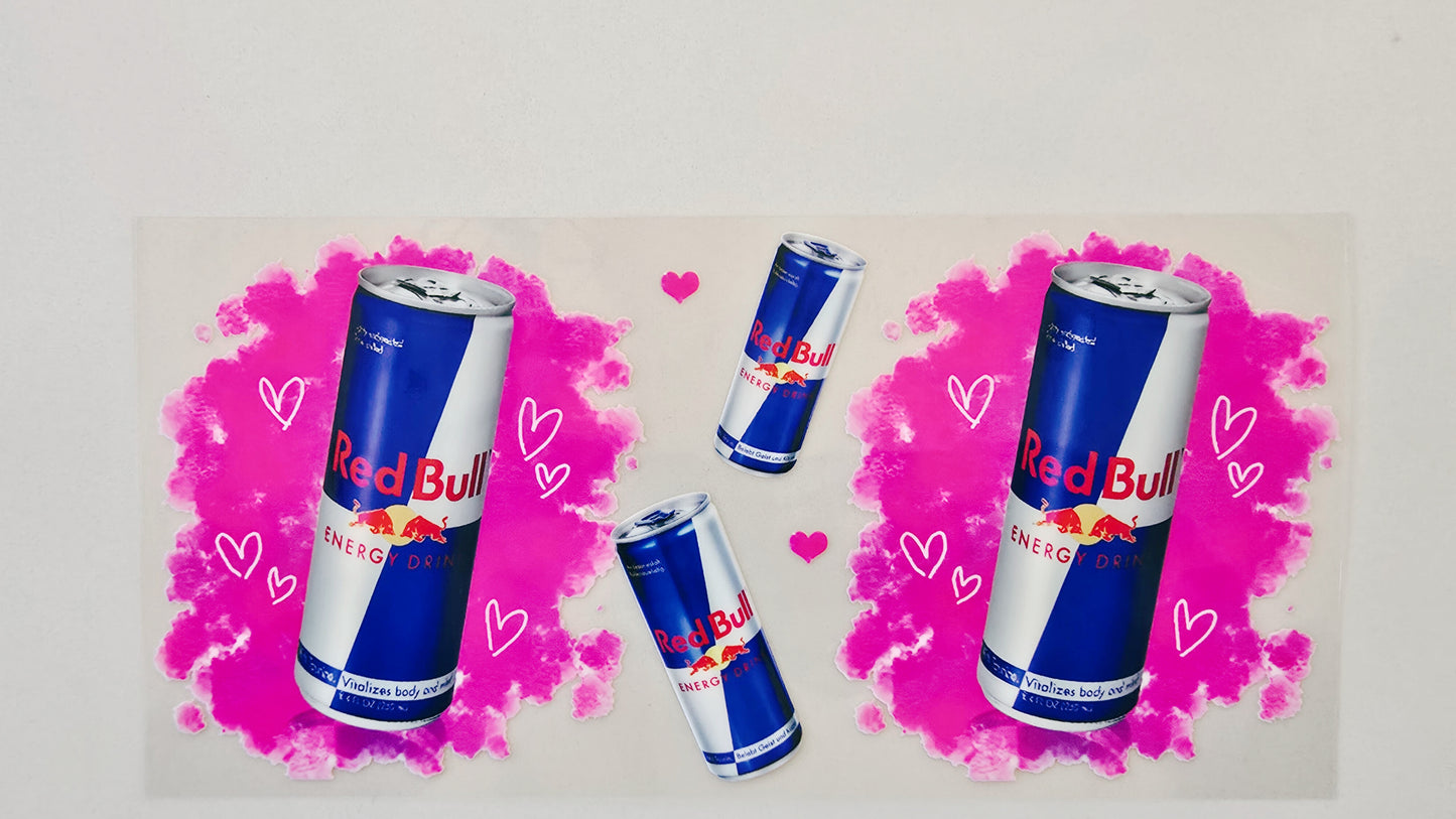 Pink Hearted RedBull