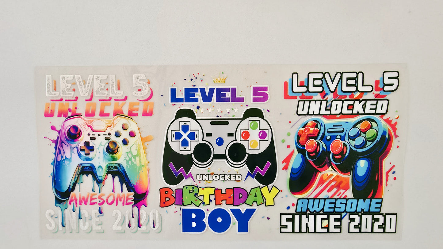 Level 5 Birthday Boy