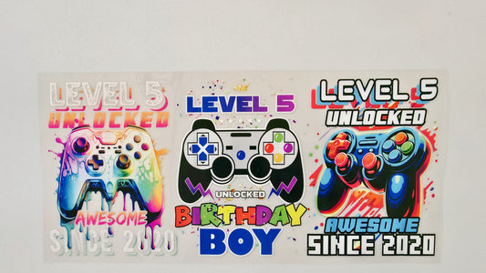 Level 5 Birthday Boy