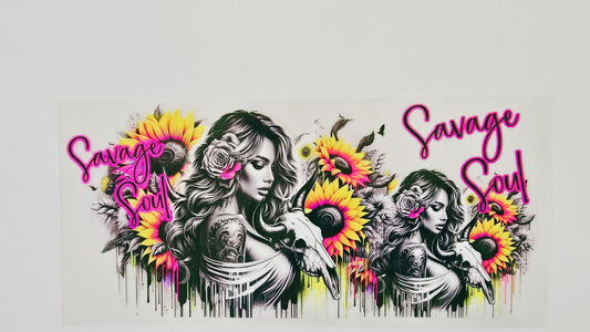 Savage Soul Tattoo Girl