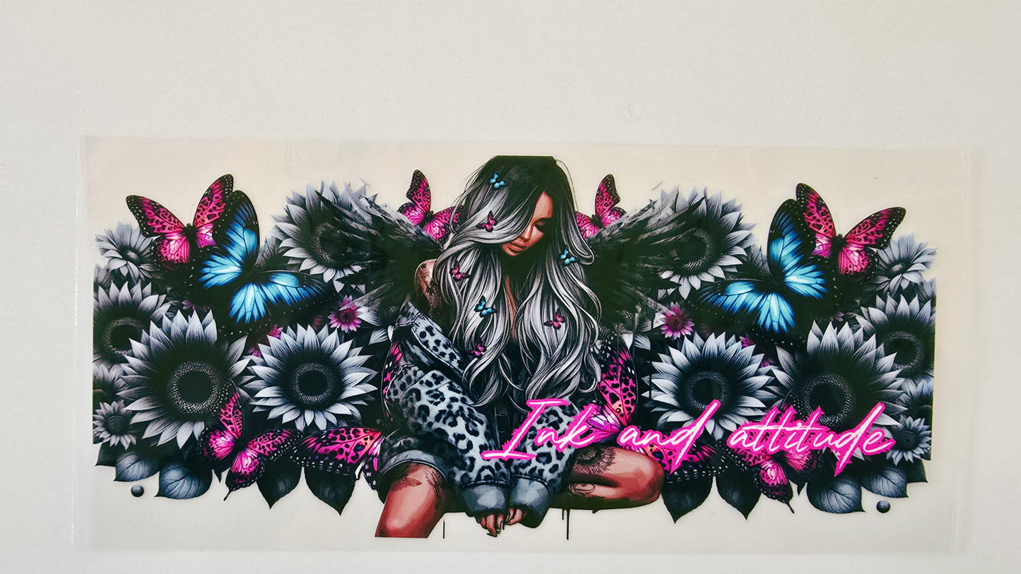 Ink & Attitude Tattoo Girl