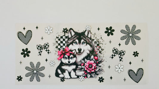 Checkered Huskys