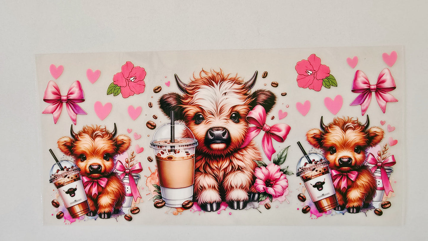 Coffee Highland Cow