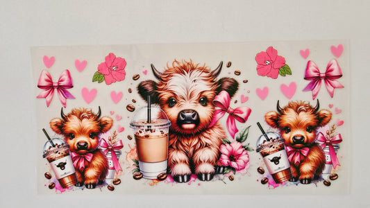 Coffee Highland Cow