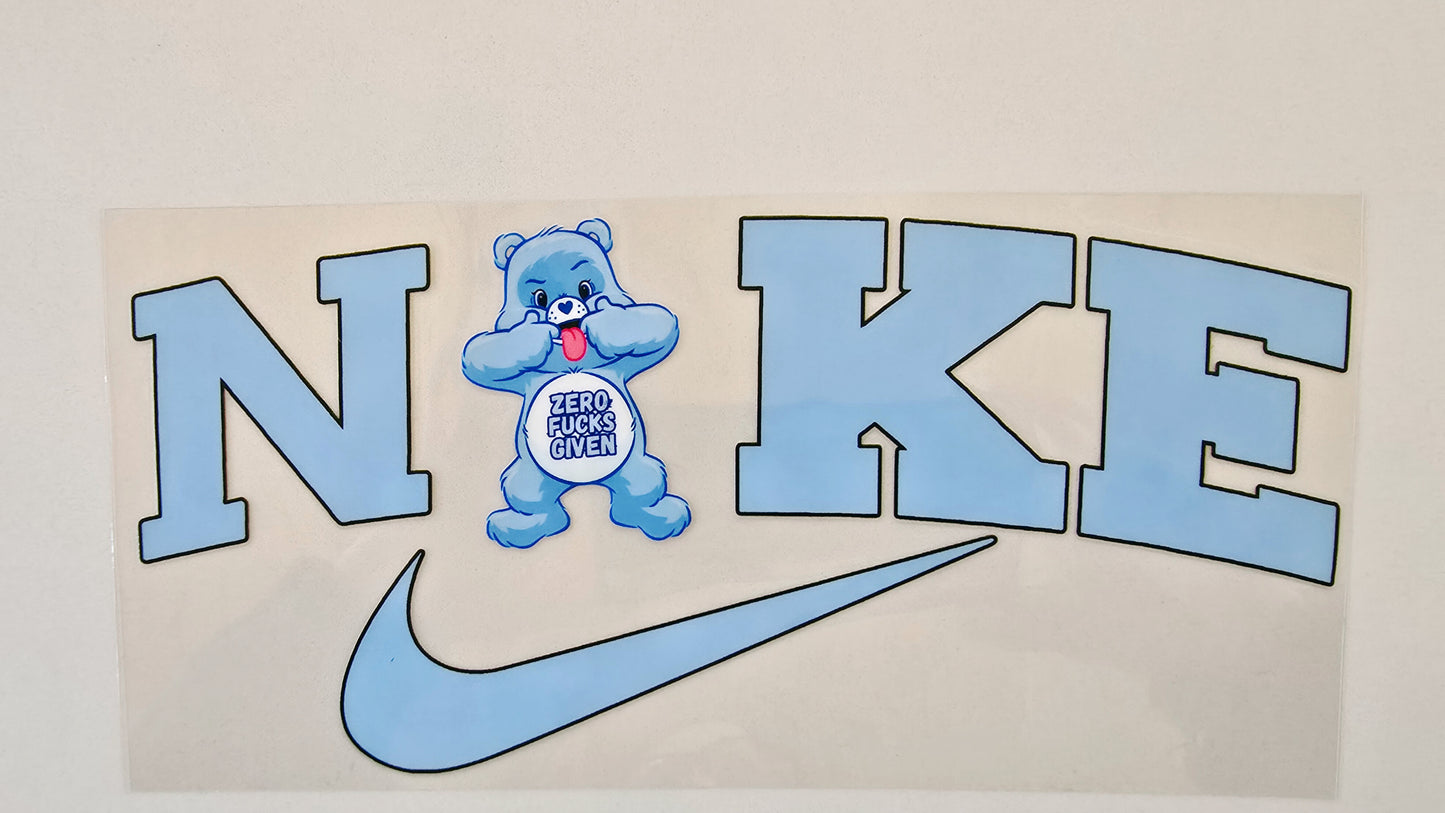 Blue Nike Swear Bear
