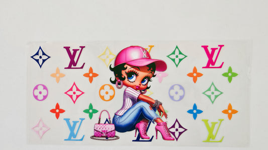 Colorful Betty Boop LV