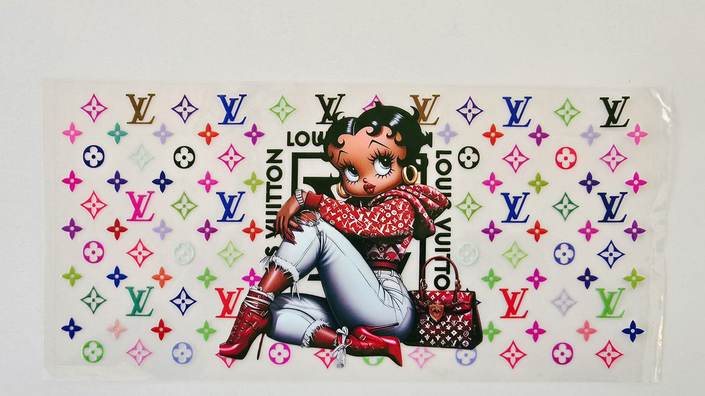 Colorful Betty Boop LV