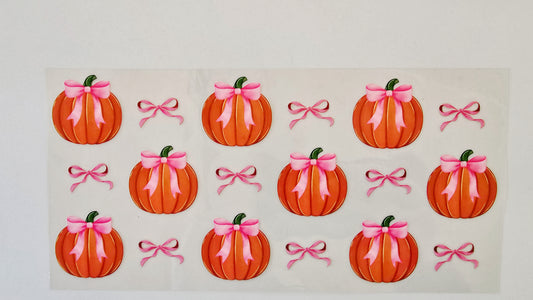 Pumpkins with Bows