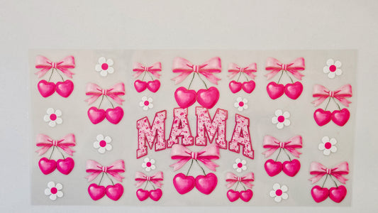 Heart Cherry Pink Mama