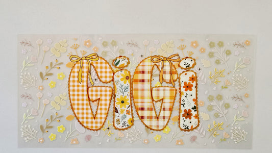 Fall Patterned Gigi