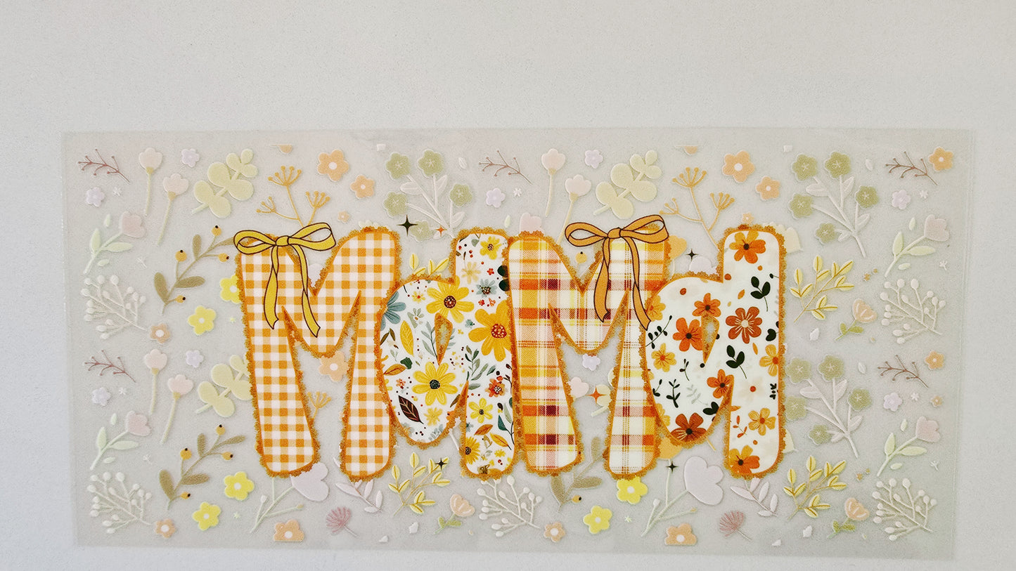 Fall Patterned Mama