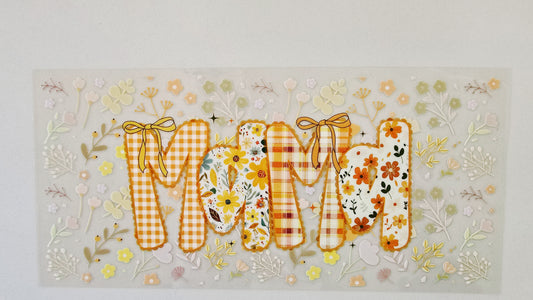 Fall Patterned Mama