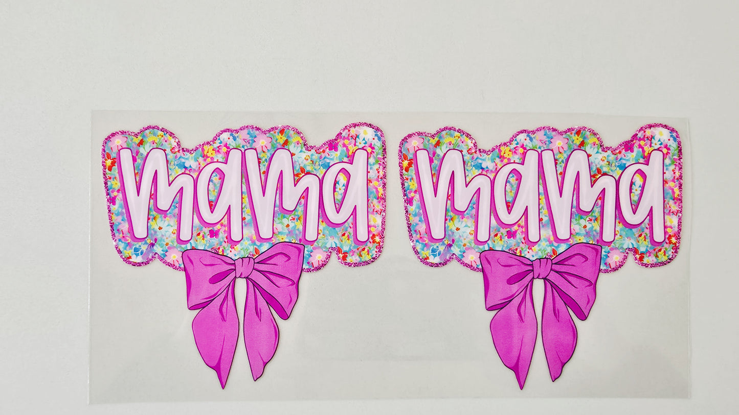 Bright Pink Floral Mama