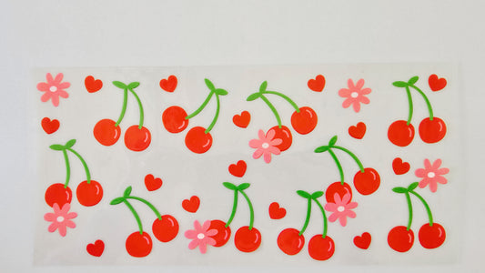 Cherries, Hearts & Flowers