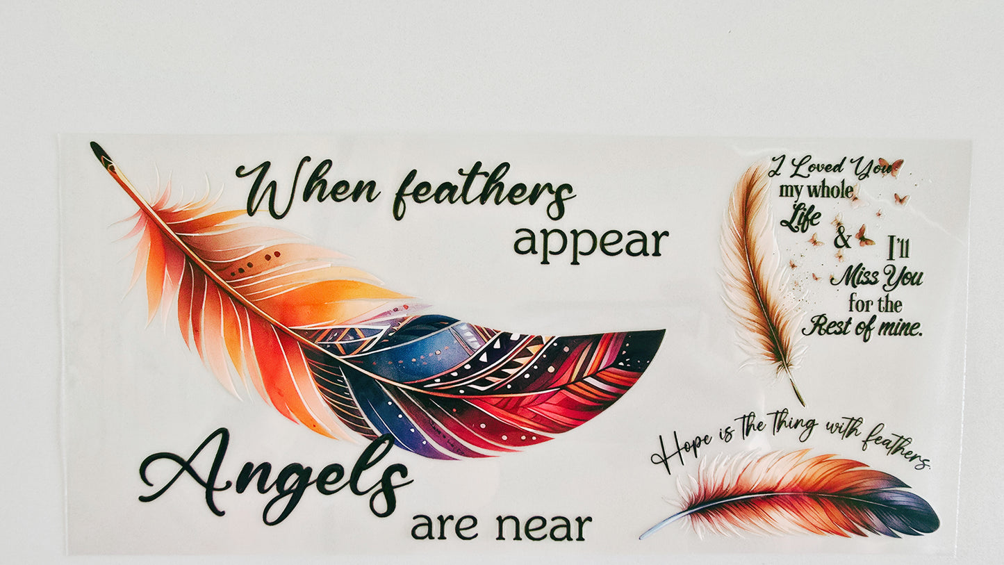 When Feathers Appear, Angels are Near