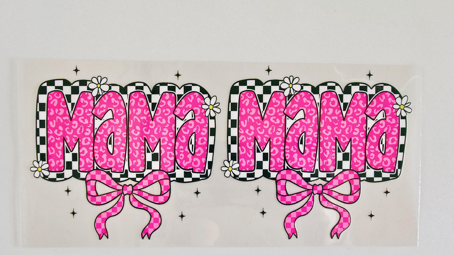 Pink Cheetah & Checkered Mama