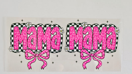 Pink Cheetah & Checkered Mama