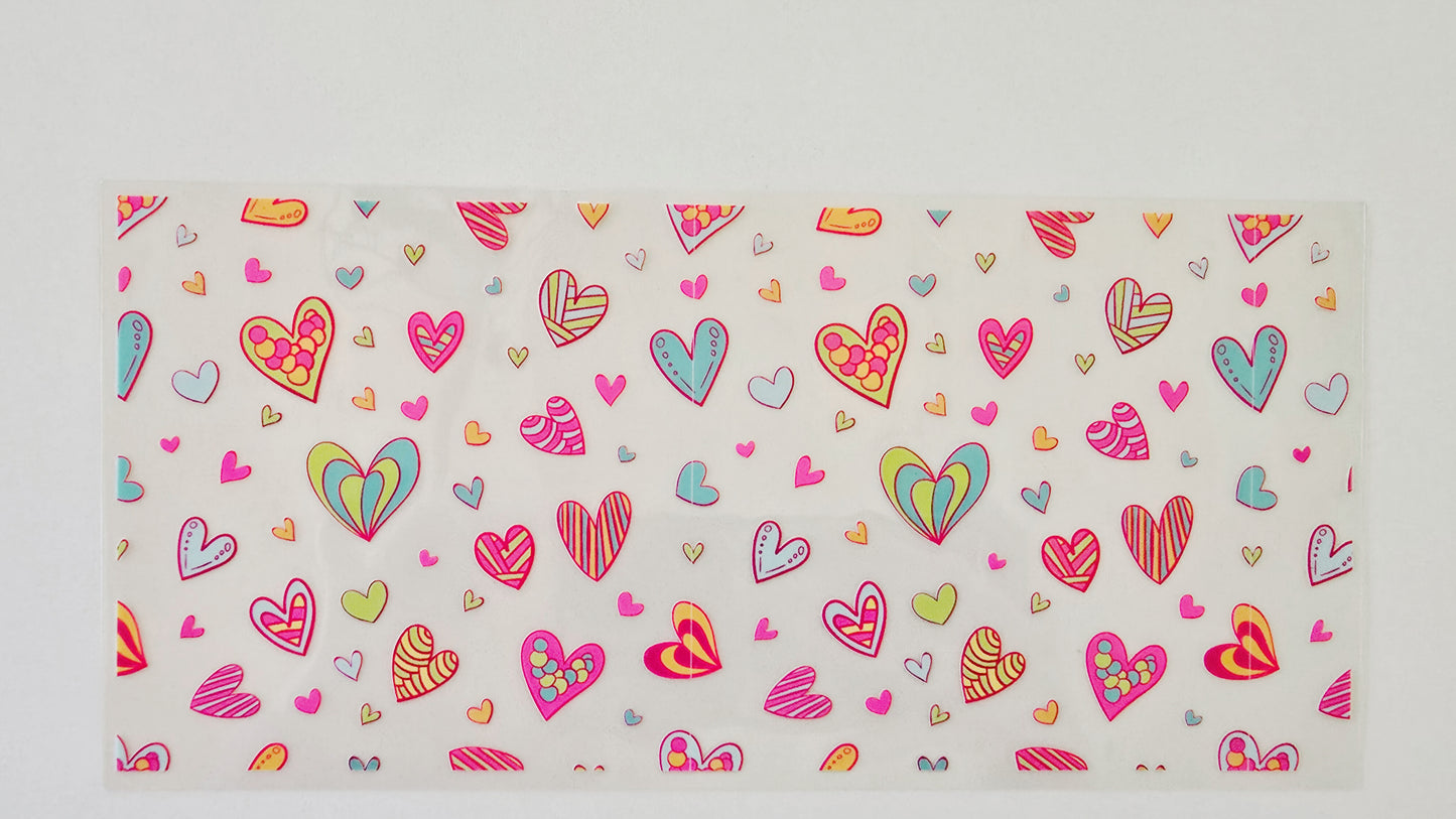 Multicolored Hearts