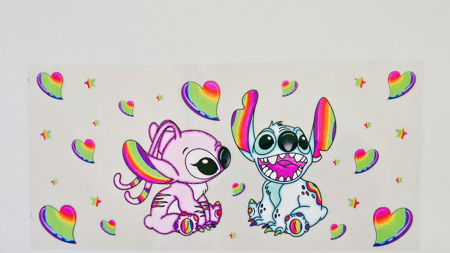 Rainbow Stitch & Angel