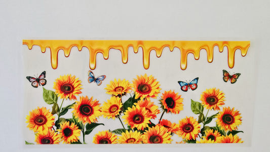 Sunflowers with Honey Drip