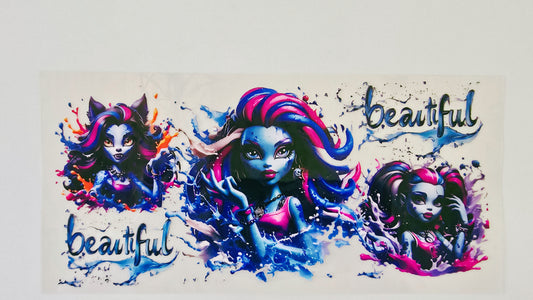 Purple & Pink Monster High Beautiful