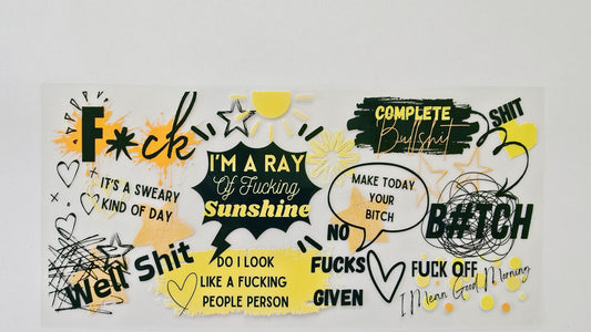 I'm A Ray of Fucking Sunshine