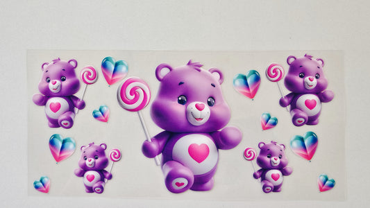 Purple Care Bear