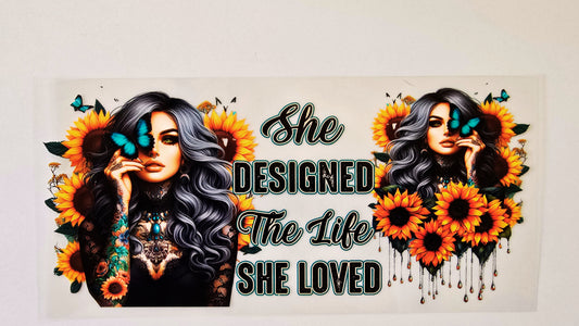 She Designed the Life She Loved Tattoo Girl