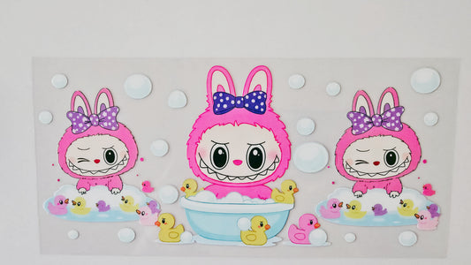 Bathtime Labubu