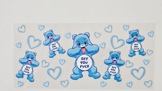 Blue Swear Bear