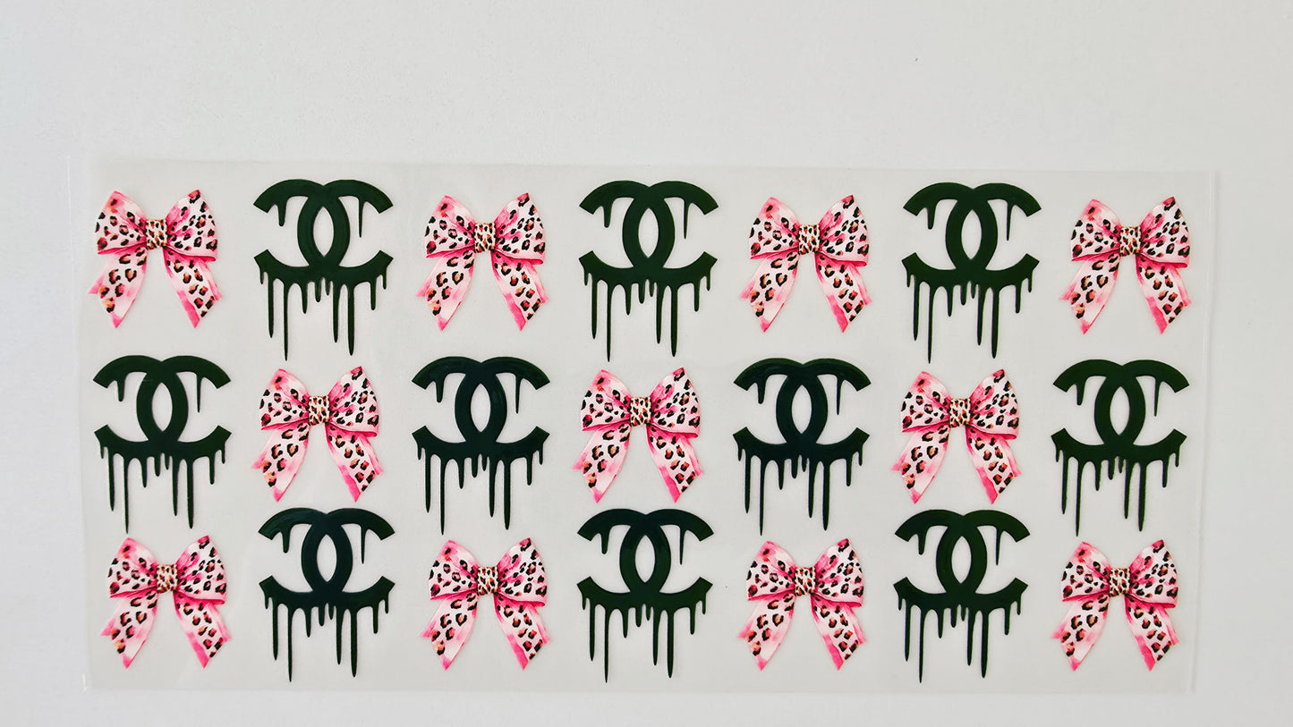 Leopard Print Chanel Bows