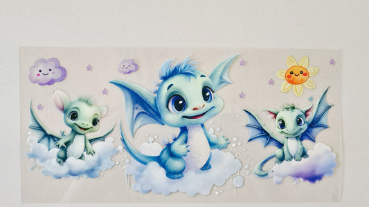Blue Baby Dragon