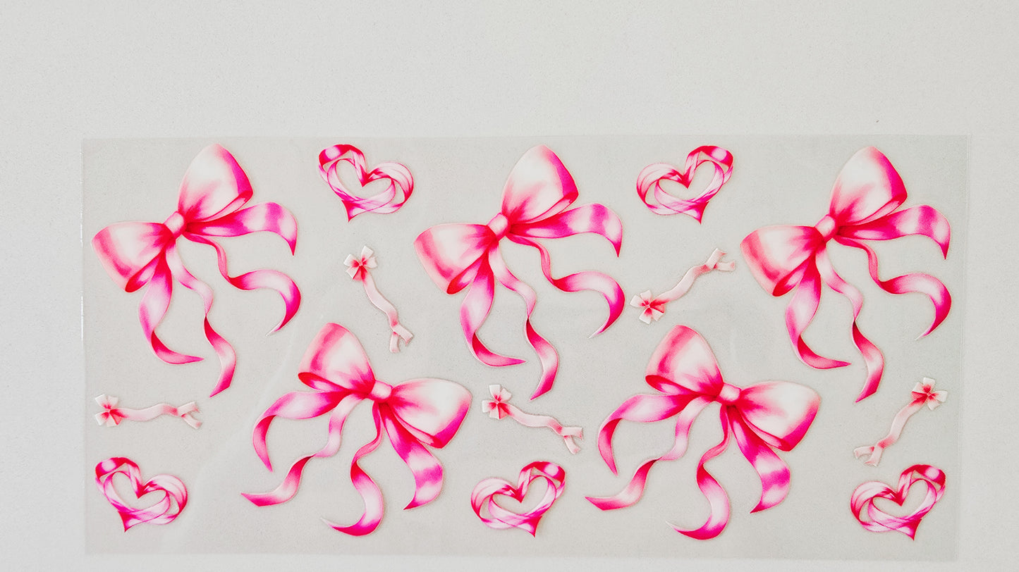 Pink Bows & Hearts