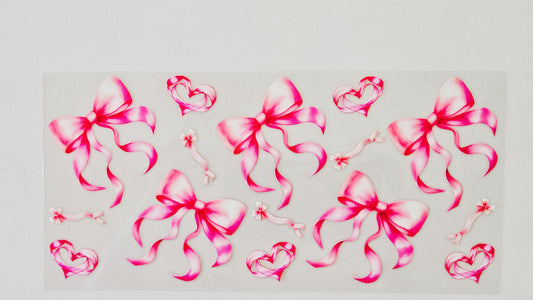 Pink Bows & Hearts