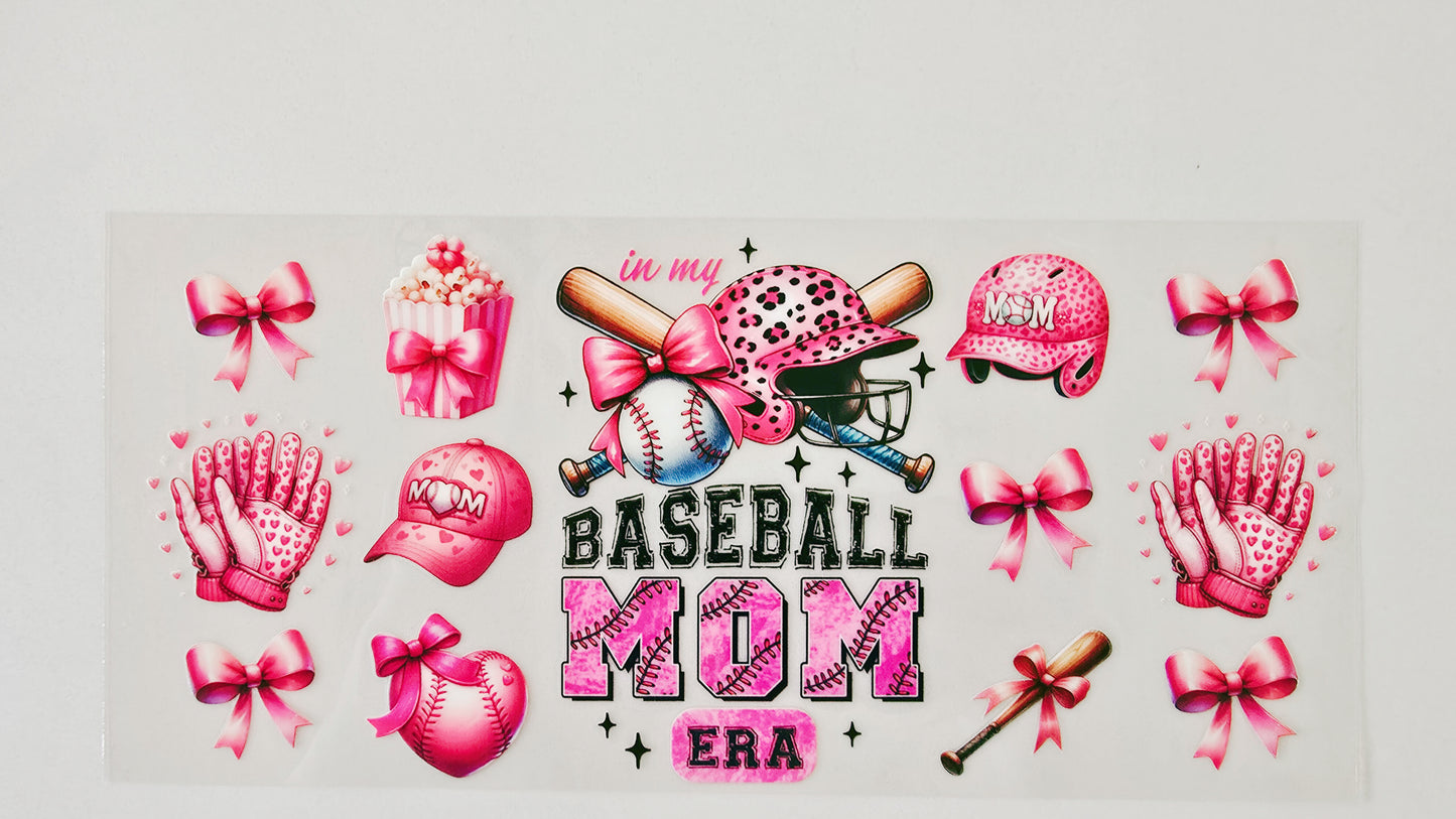 Pink Baseball Mom Era