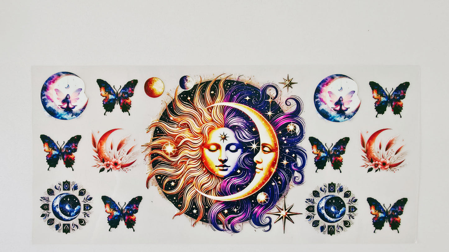 Sun, Moon & Butterflies