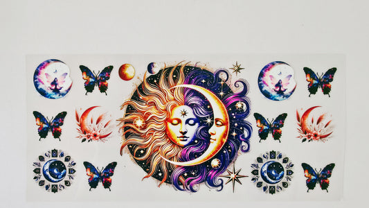Sun, Moon & Butterflies