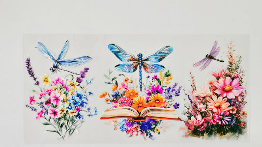 Book with Dragonflies