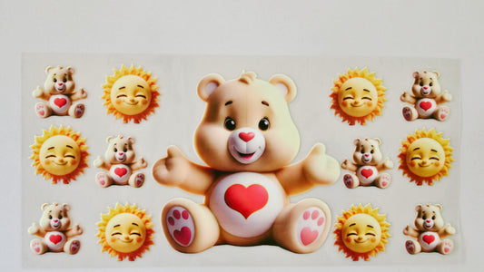Yellow Care Bear