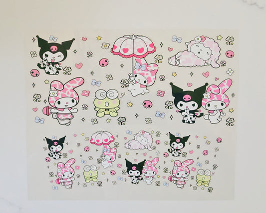 40oz Kuromi & Friends