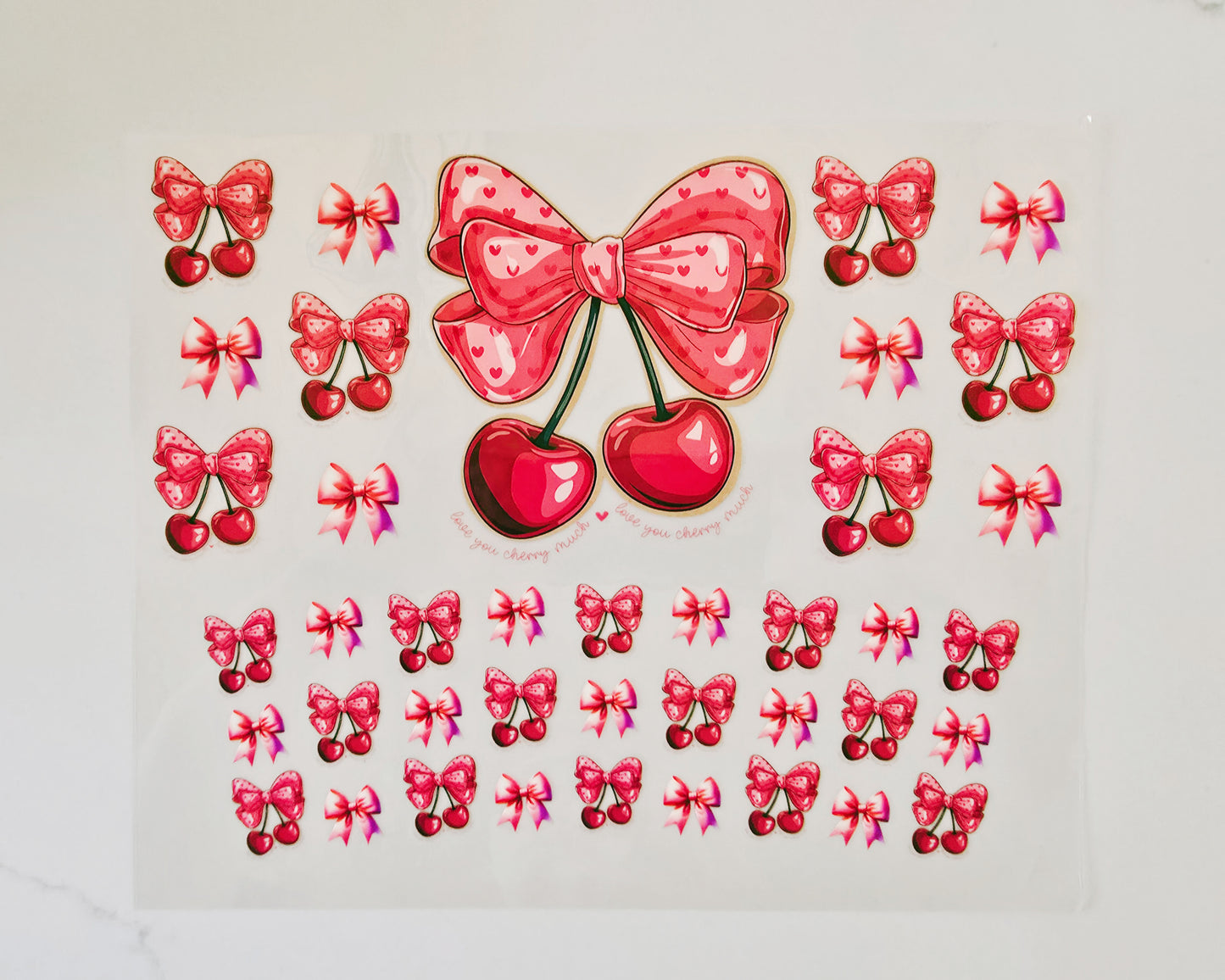 40oz Cherries with Bows