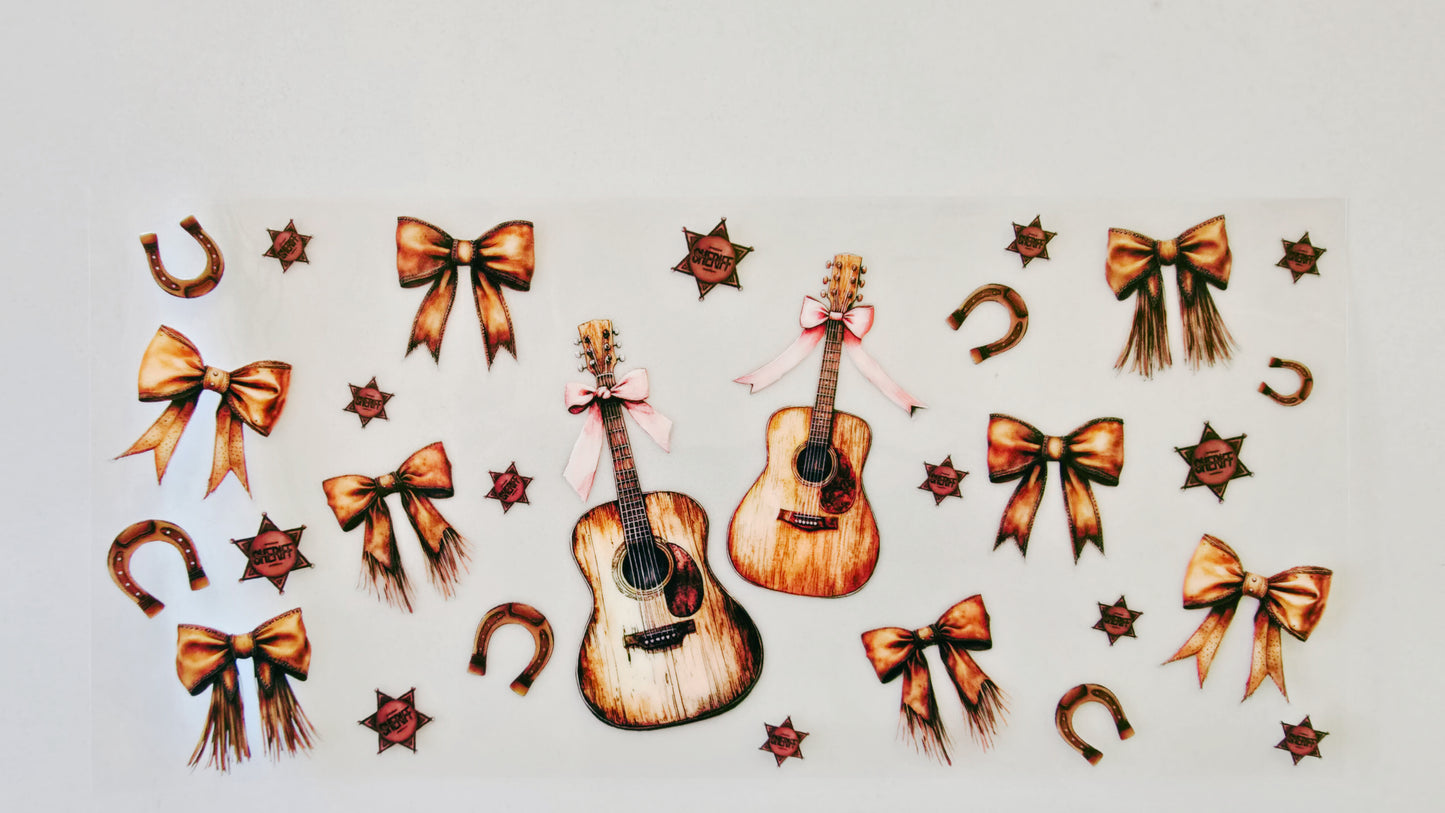 Country/Western Bows & Guitars