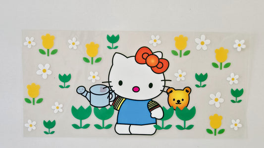 Hello Kitty with Flowers